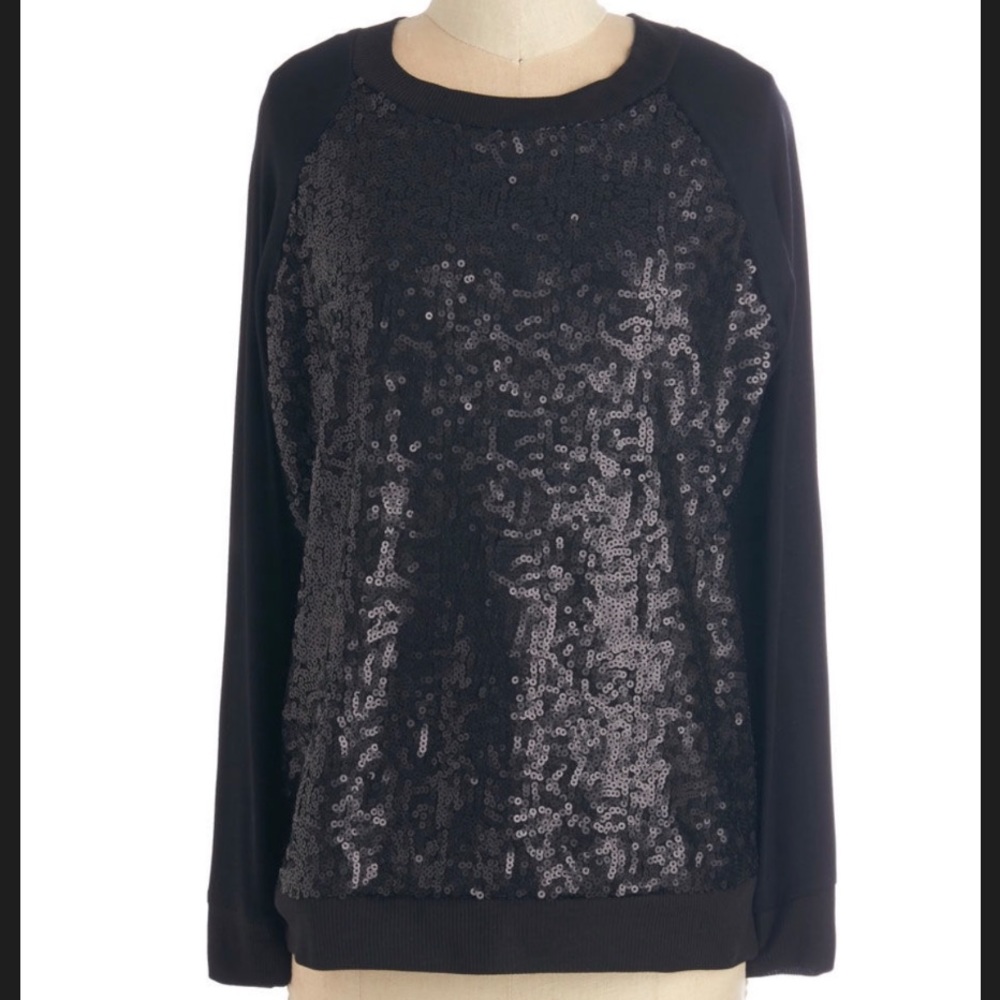 Modcloth Sequin Top.